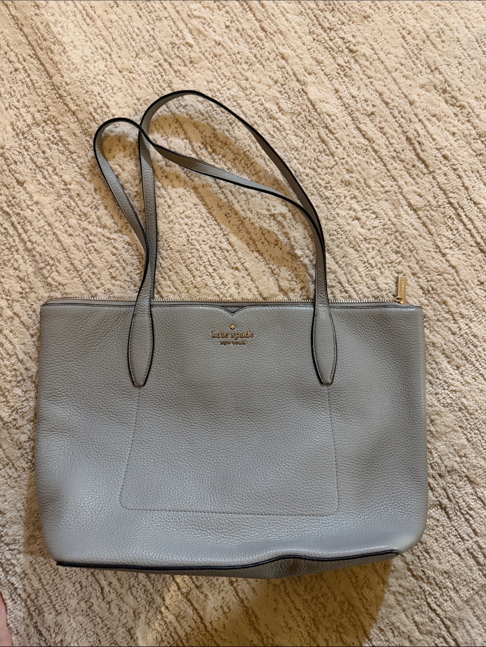 Kate spade pale blue tote bag